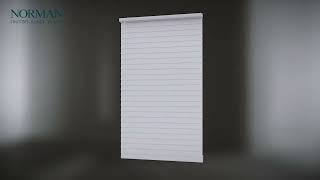 Norman® Ultimate™ Cordless Faux Wood Blinds – Industry’s No. 1 Blind Just Got Better