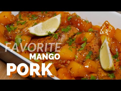Video: Friptură De Porc Cu Sos Chutney De Mango
