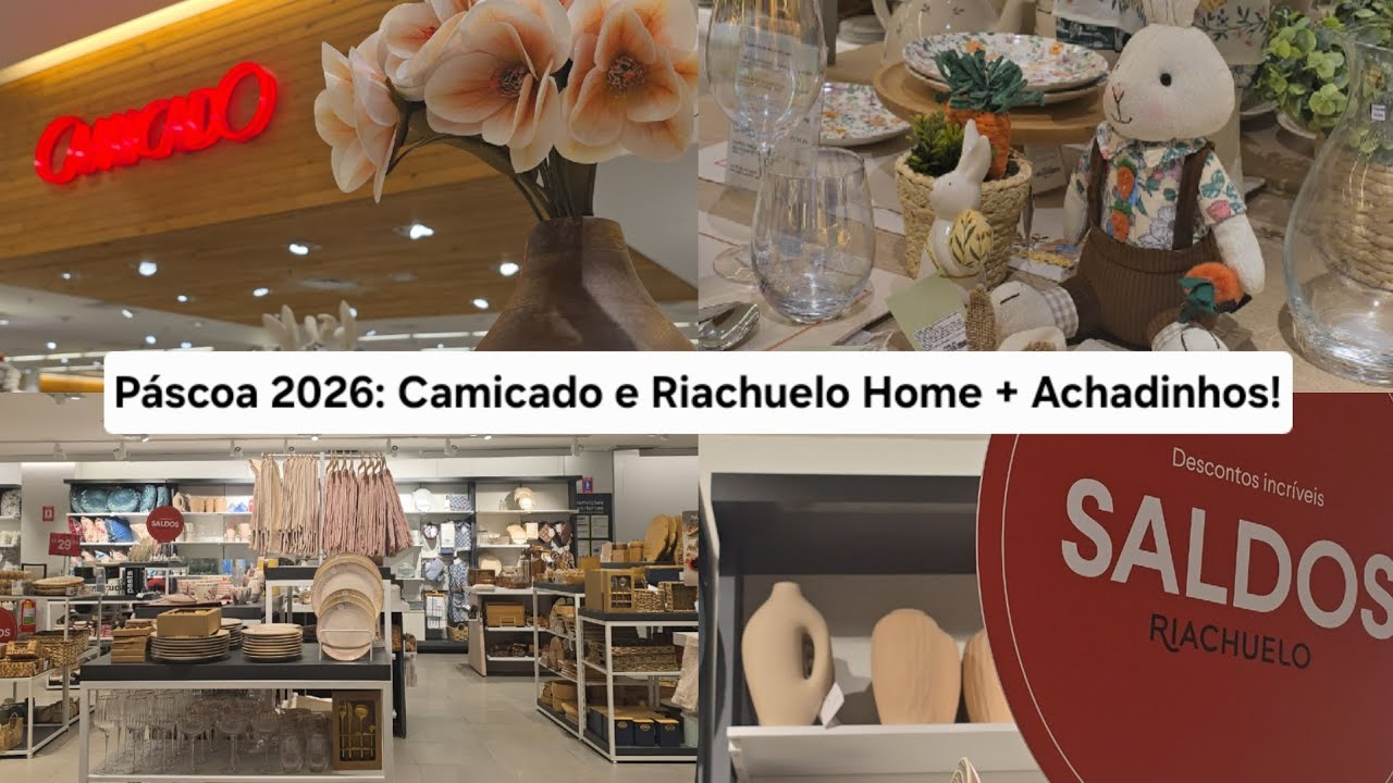 PÁSCOA LINDA COLORIDA E FOFA PARA SUA DECORAÇÃO! ACHADINHOS RIACHUELO HOME! 