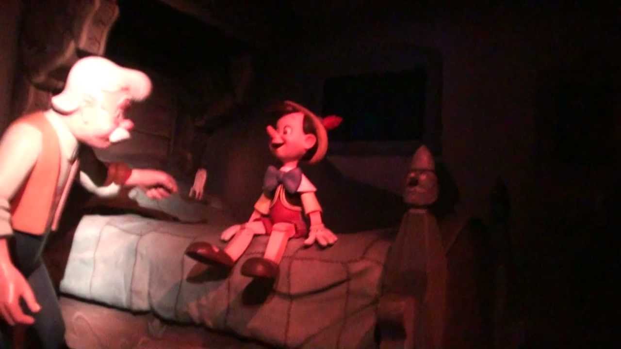 2011 Disneyland Pinocchio's Daring Journey Entrance to Exit POV, Nov 13 HD (1080p)