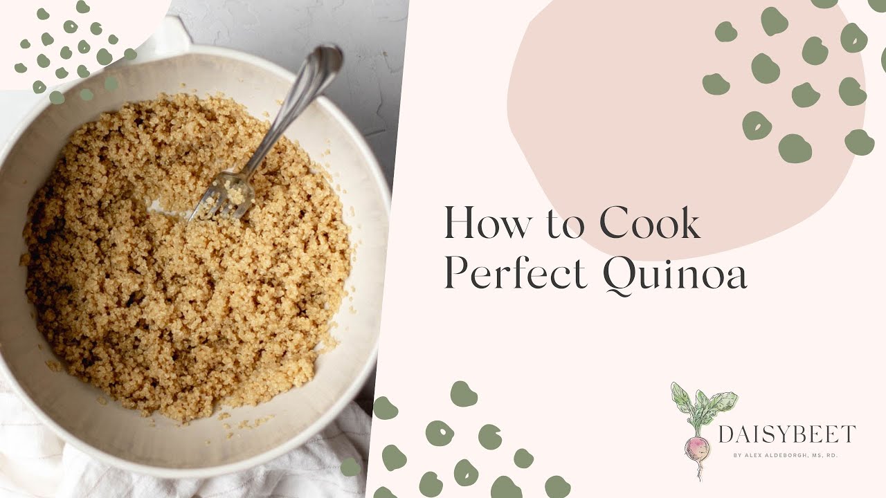 How to Cook Perfect Quinoa 3 Ways! YouTube