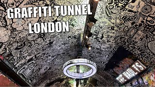 London's GRAFFITI TUNNEL Where Street Art is Completely LEGAL!