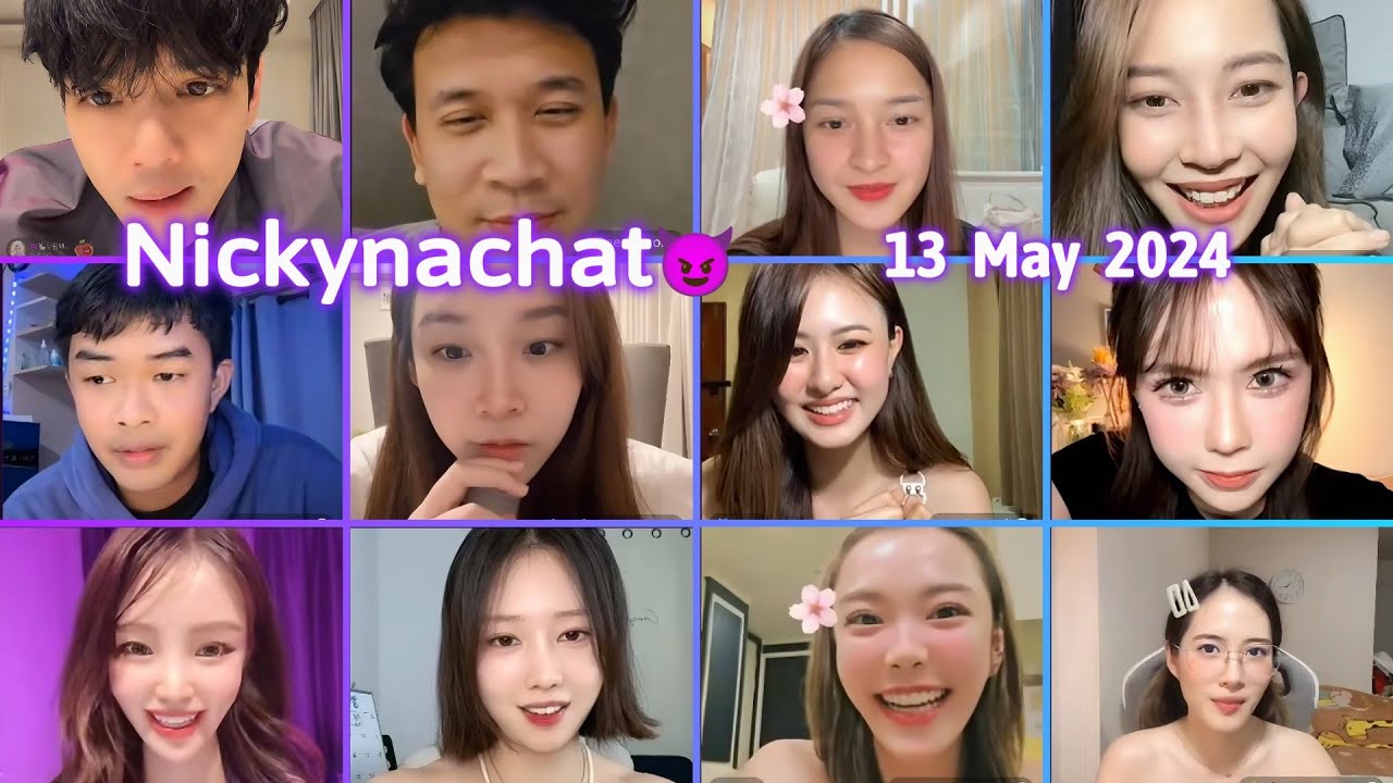 🔴LIVE ย้อนหลัง Nickynachat😈13 05 2024 😈นิกกี้ ณฉัตร😈
