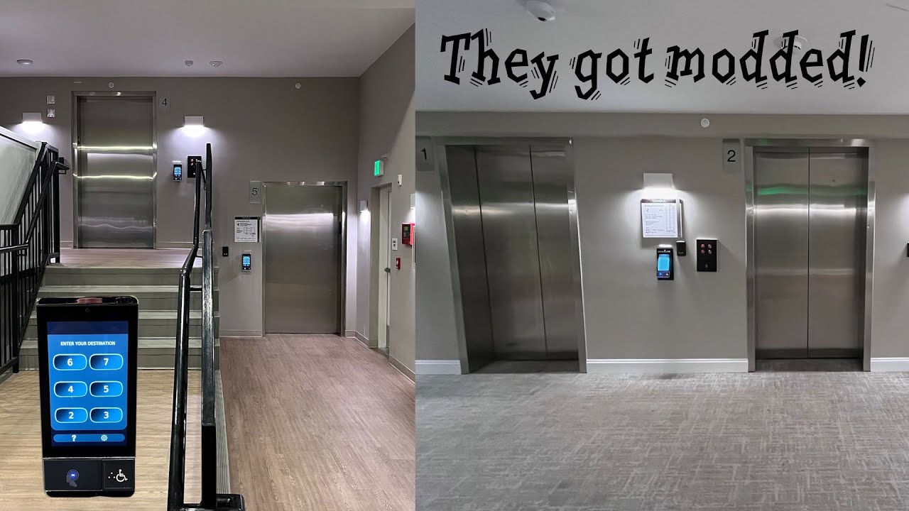 Before and After: The Blue Ridge/Sheraton Hotel became Apartments and they did THIS to the elevators