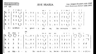 [SOPRAN - PANDUAN BELAJAR] AVE MARIA - Jacques Arcadelt