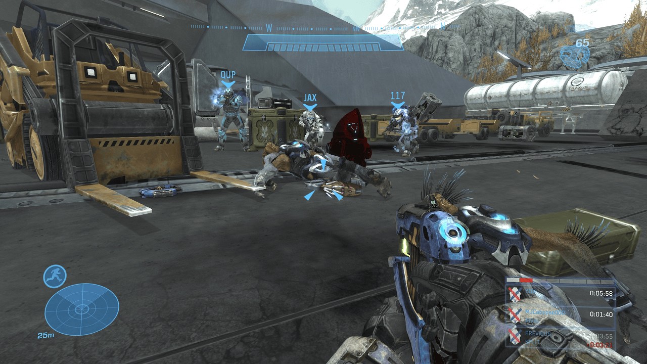 ONI Sword Base Coop Easy Speedrun (1:54)