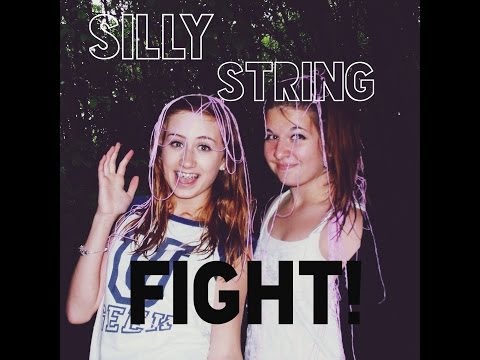 Silly String Fight!