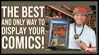 The BEST and ONLY Way To Display Your Comic Books & Slabs!