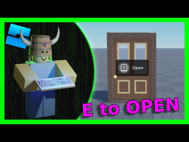 Make a simple E-to-Interact door - Community Tutorials - Developer