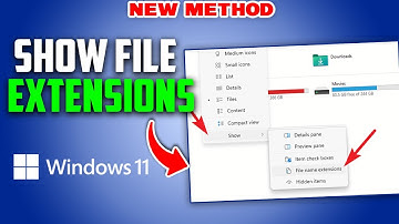 How to Show File Extensions Windows 11 - Quick & Easy