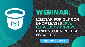 Limitar ancho de banda por OLT - DHCP (IPv4) y DHCPv6 Binding con Prefijo Estático | WispHub.net