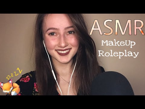 ASMR // SUPER TINGLY Makeup Role Play! Visual Triggers + Mouth Sounds