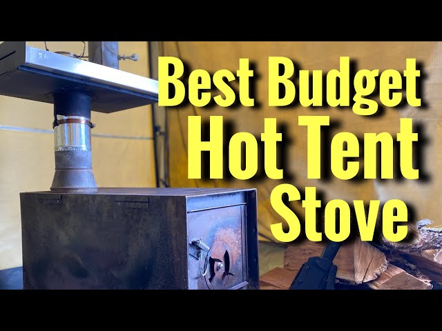 Best Budget Hot Tent Stove Knico Alaskan - YouTube