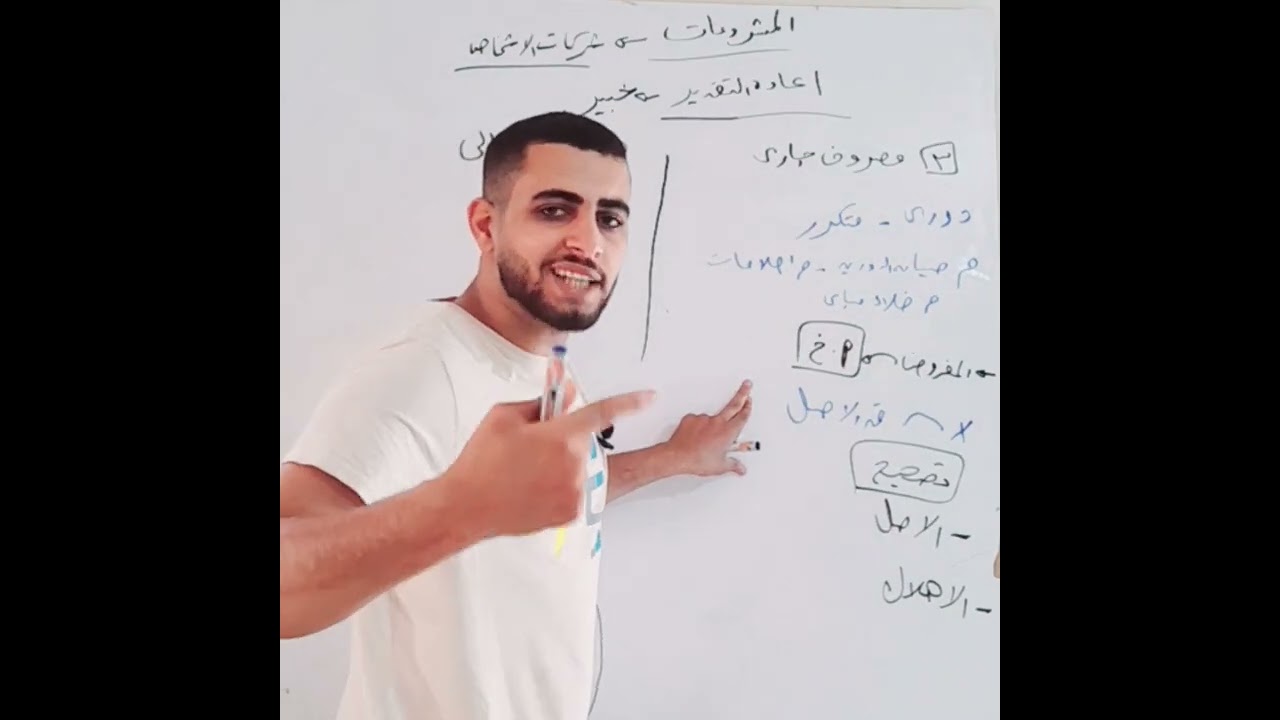 محاسبه المشروعات |الفصل العاشر اعاده التقدير (الجزء الاول) الفرقة التالته قسم محاسبه