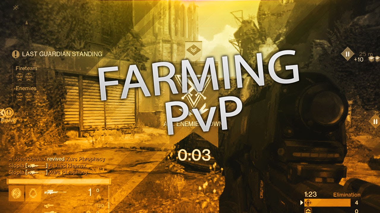 How To Farm Pvp Destiny Plays By Slopia Youtube 