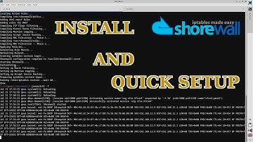 Shorewall install and quick setup on Debian 12