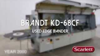 Used EdgeBander Brandt KD 68CF SOLD