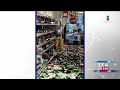 VIDEO: Mujer rompe cientos de botellas de vino en tienda de Inglaterra | Noticias con Francisco Zea