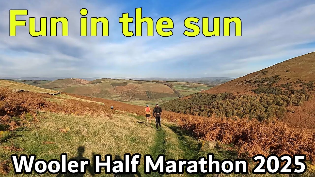 Полумарафон Wooler Trail. Трейловый забег в районе Чевиот-Хиллз, Нортумберленд.