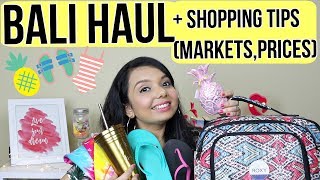 BALI 2018 HAUL+ Where To Shop (Tips,Prices,COFFEE)!! 