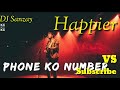 Phone ko number vs happier  sushant kc vs marshmello dj sanzay