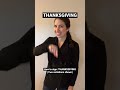 Sign THANKSGIVING in American Sign Language ASL