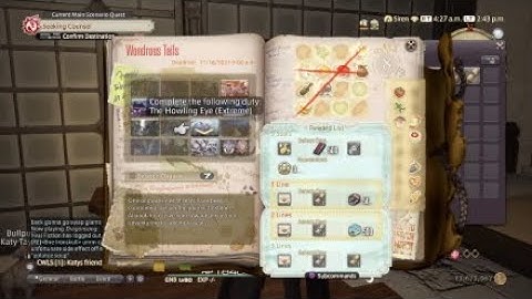 FF14 Wonderous tails FINALLY GOT 3 lines!!! :D