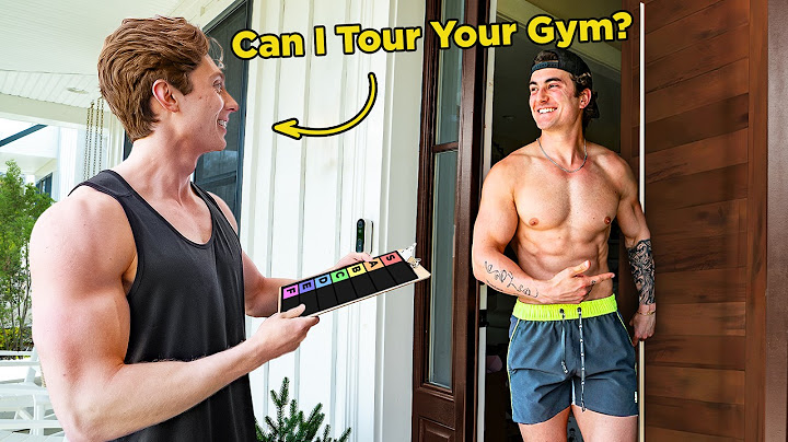 Asking Youtube MILLIONAIRES to Tour Their Home Gym