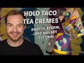 Holo Taco Tea Cremes Collection ☕️ 🤍 / SWATCH, REVIEW, & NAIL ART TUTORIAL!