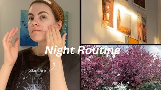My Spring Night Routine 🌷 | Uni students on break!