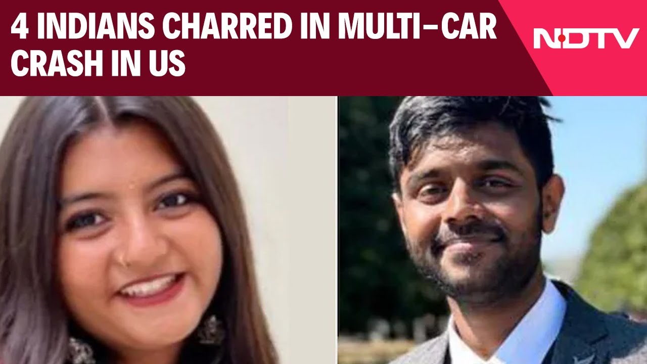Dharshini Vasudevan News | 4 Indians Charred In Multi-Car Crash In US, They Were Carpooling
