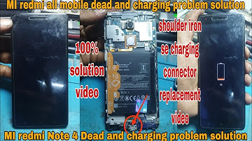 MI redmi Note 4 Dead and charging problem solution#vikastech #mobilerepairing #mobile #trending