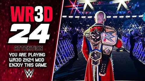 WR3D 2K24 | WR3D 2K24 NEW MOD RELEASED WITH ALL FEATURES | KING DAVID | DOWNLOAD LINK IN MEDIAFIRE |