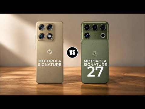 Motorola Signature vs Motorola Signature 27