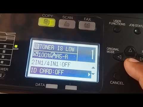 How to Toshiba 2329a ID card Photocopy