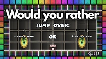 "would you rather" by qalli [All coins] (Platformer Demon) | Geometry Dash 2.2