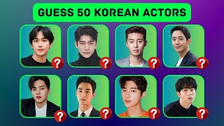 Guess the K-DRAMA ACTOR in 3 Seconds!🤟| Guess 50 Korean Actors Name | K-ACTOR QUIZ screenshot 5