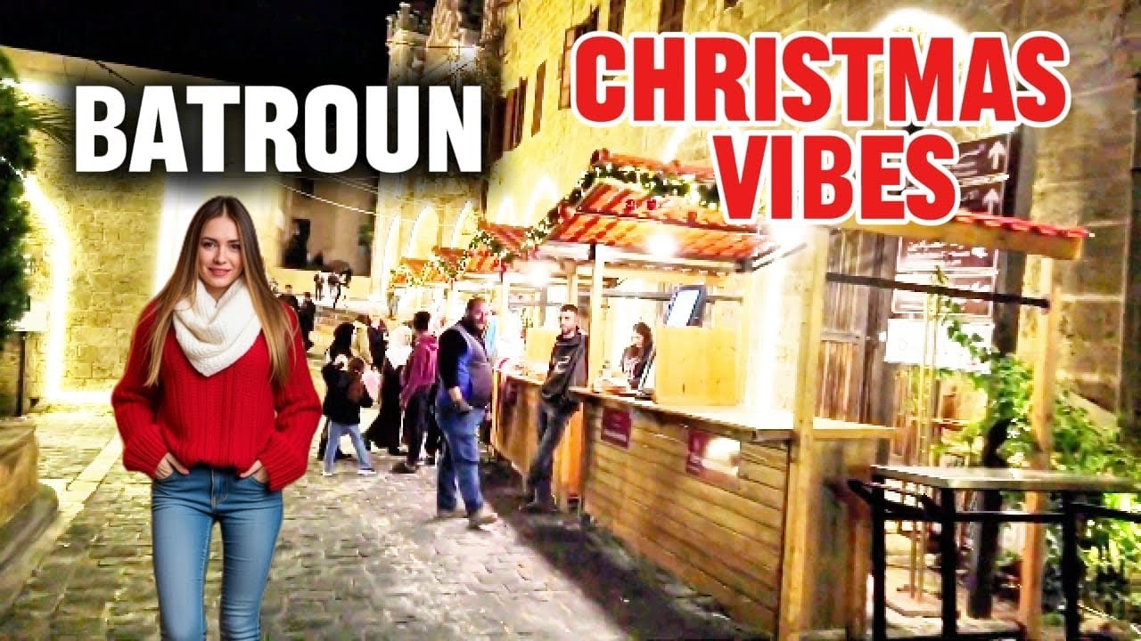 Batroun Lebanon Christmas Vibes - Batroun Christmas decorations 