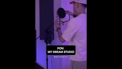 💜 My dream studio 📷 Chris Elghaly