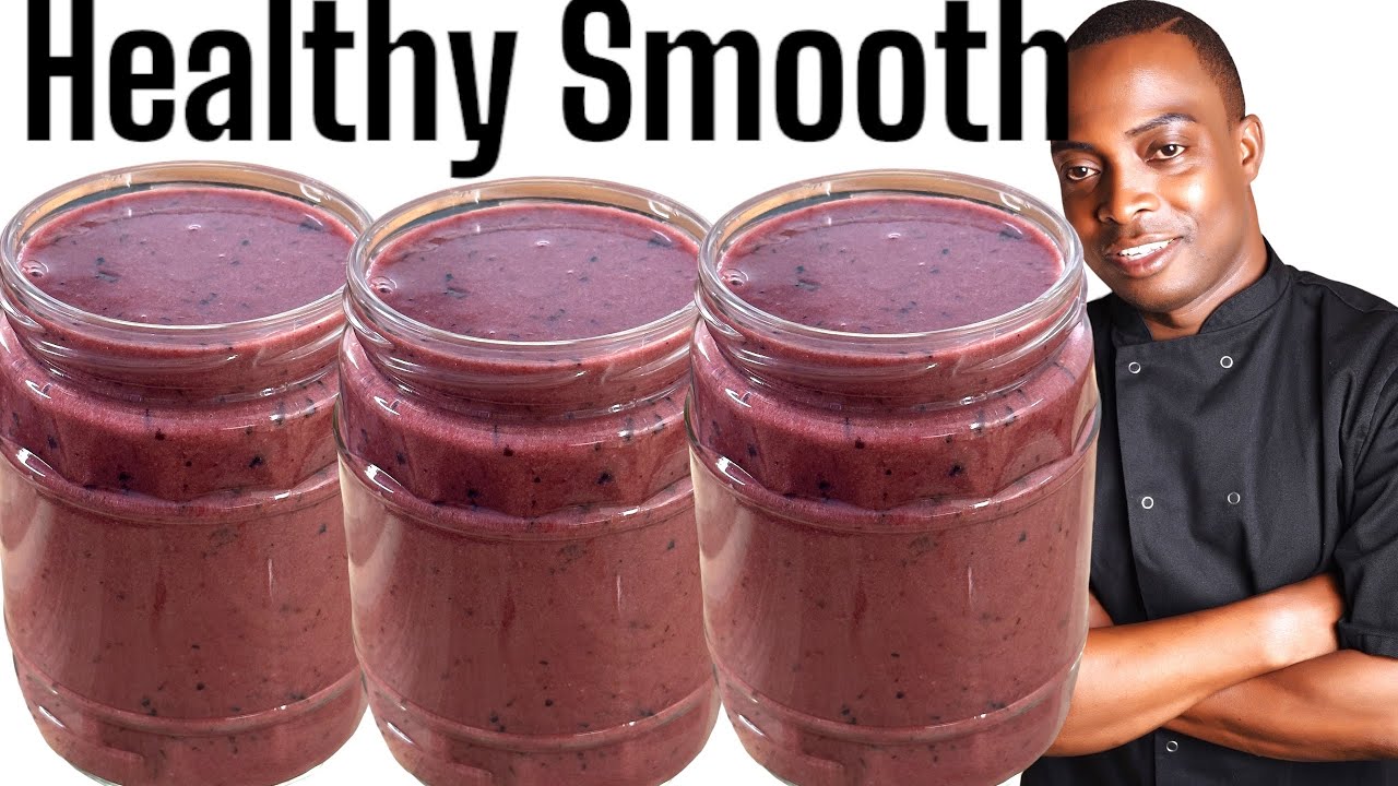 Blueberry Drink for weight loss recipe | Chef Ricardo Cooking