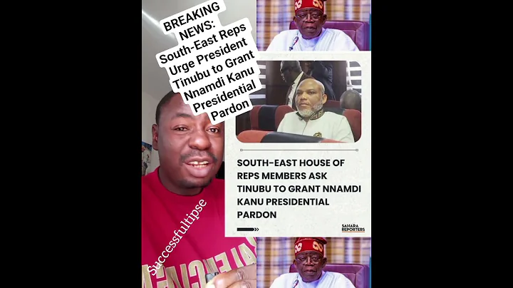 BREAKING NEWS: South-East Reps Urge President Tinubu to Grant Nnamdi Kanu Presidential Pardon
