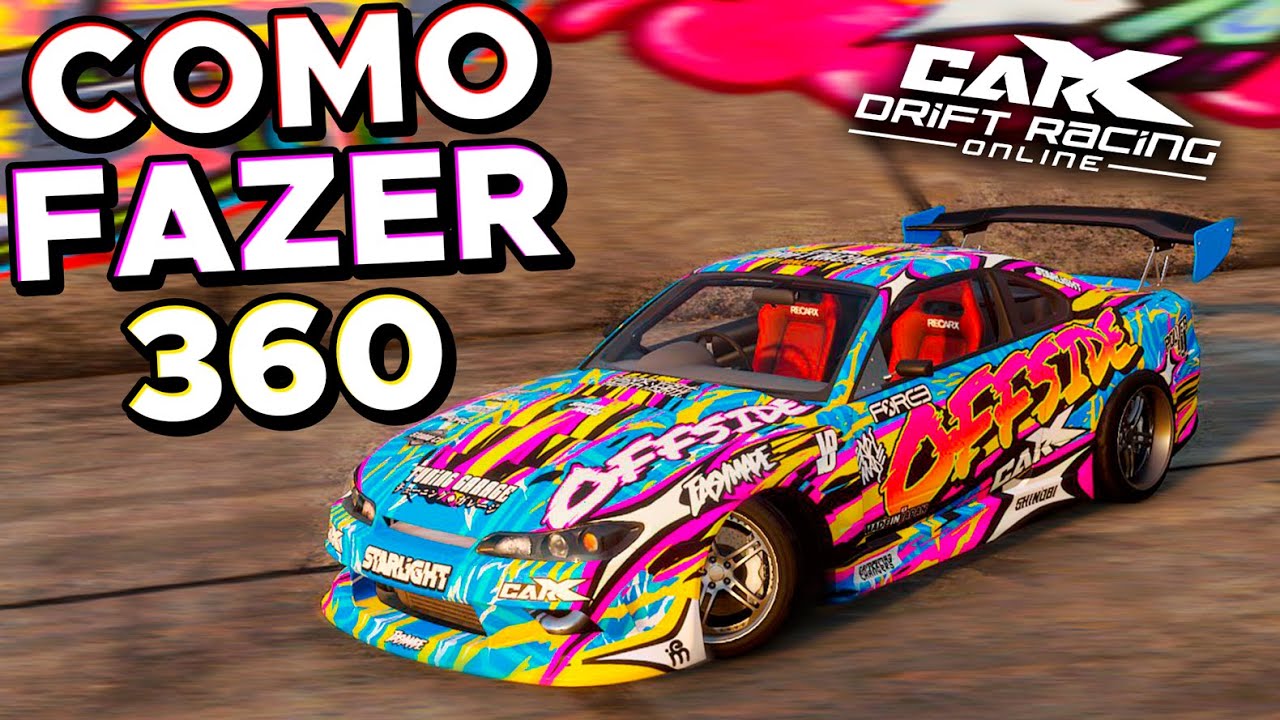 COMO FAZ O 360 ENTRY no CARX DRIFT TUTORIAL Jogo: CarX Drift Racing On