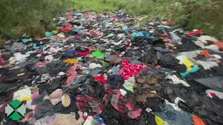 Todd Bensman Explains Trash Field Left By Illegal Entrants On The Rio Grande Riverbank