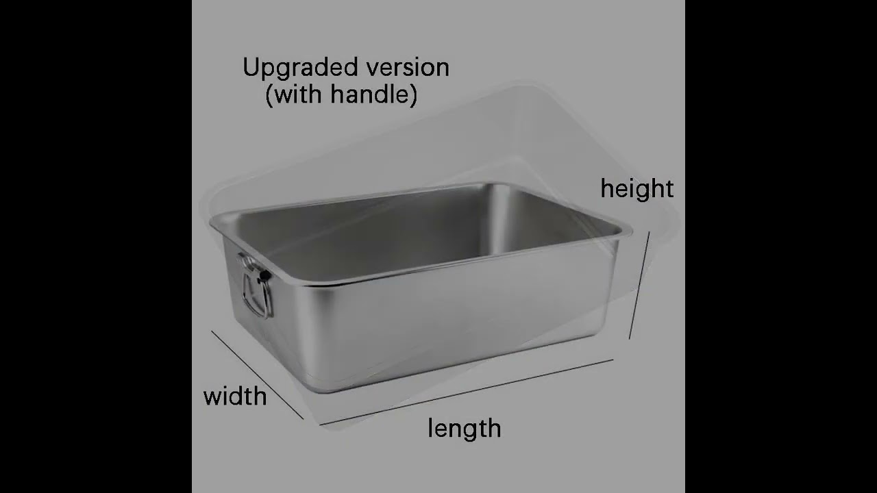 Premium Stainless Steel Cat Litter Box: Durable & Easy-Clean Solution