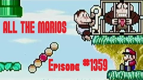 Game & Watch Gallery 4 (GBA) Donkey Kong Jr. Modern [ALL THE MARIOS 1359]