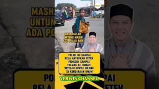 MASYAALLAH⁉️Polisi ini Sangat Peduli Sampai Rela Mengantarkan...⁉️