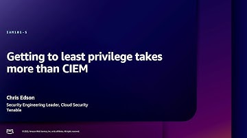 AWS re:Inforce 2025 - Getting to least privilege takes more than CIEM (IAM101)