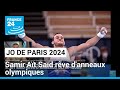 Paris 2024 : le gymnaste Samir Aït Saïd rêve d&#39;anneaux olympiques • FRANCE 24