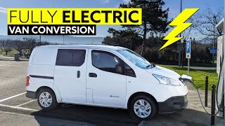 FULLY ELECTRIC VAN CONVERSION ⚡ The Campervan of the Future