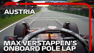 Max Verstappen's Pole Lap | 2023 Austrian Grand Prix | Pirelli screenshot 5